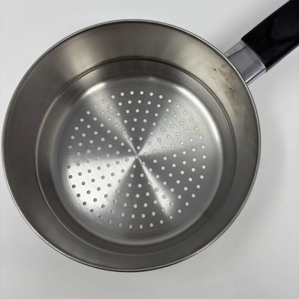 Revere Ware Stainless Steel Steamer Strainer Pot Insert 7 Inch Fits 2 & 3 QT